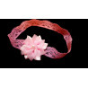 Pink Christening/Special Occasion Flower Headband Style 434