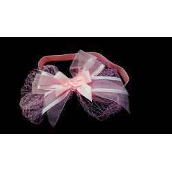 Pink Christening/Special Occasion Headband Style HB-06