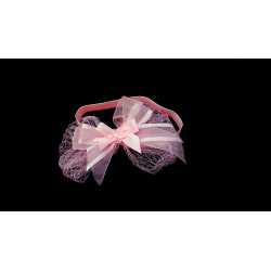 Pink Christening/Special Occasion Headband Style HB-06