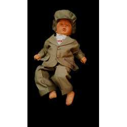 Dark grey 6 piece christening suit II