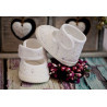 White Christening/Baptism Shoes Style BALLERINA LACE