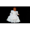 3 pcs White Christening Baby Girl Outfit style Wch02