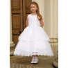 Beautiful Ballerina Length First Holy Communion Dress Style CATHERINA