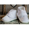 Satin Christening Shoes M081