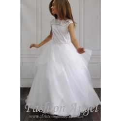 Lace Top Handmade First Holy Communion Dress Style CASANDRA