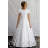 Simple Elegant Handmade First Holy Communion Dress style Demi