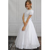 Elegant Handmade First Holy Communion Dress Style STELLA