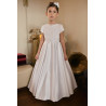 Satin skirt Beautiful Communion Dress style J5