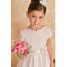 Satin skirt Beautiful Communion Dress style J5