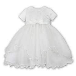 Sarah Louise Ivory Ballerina Length Flower Girls/Special Occasions Dress Style 070055-2