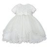 Sarah Louise Ivory Ballerina Length Flower Girls/Special Occasions Dress Style 070055-2