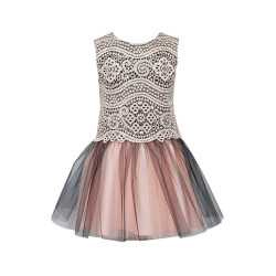 Pretty Pink/Black Confirmation/Special Occasion Dress Style 24/J/17