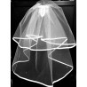 First Holy Communion Veil with Cross Style CV134