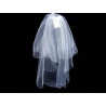 White Holy Communion Veil Style 2034