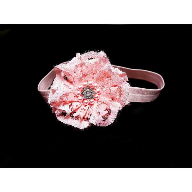 Pink Christening/Special Occasion Headband Style HEADBAND 01