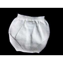 WHITE UNISEX CROCHET CHRISTENING/BAPTISM KNICKERS STYLE B302-V18