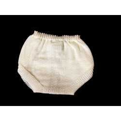 Ivory Unisex Christening/Baptism Crochet Knickers Style B302-V16