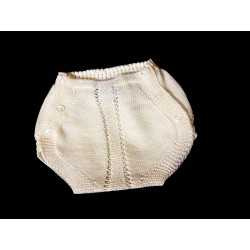 Ivory Unisex Christening/Baptism Crochet Knickers Style B302-V16