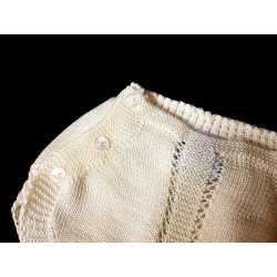 Ivory Unisex Christening/Baptism Crochet Knickers Style B302-V16