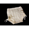 Ivory Unisex Christening/Baptism Crochet Knickers Style B305-V18