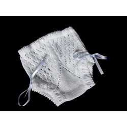 White Unisex Christening/Baptism Knickers Style B305-V18