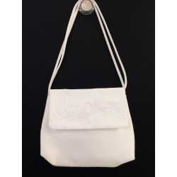 White Handmade First Holy Communion Handbag Style EMI 19