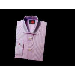 Pink/White Striped First Holy Communion/Special Occasion Shirt Style 10-06070