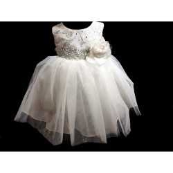 Ivory Baby Girl Christening Dress Style PENNY