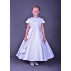 Beautiful Poinsettia Communion Dress with Bolero Style ST1315A