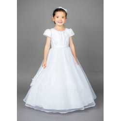 Lovely Poinsettia Communion Dress Style ST1326A