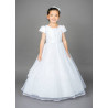 Lovely Poinsettia Communion Dress Style ST1326A