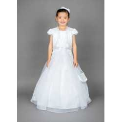 Gorgeous Poinsettia Communion Dress with Bolero Style CT5130A