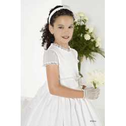 Beautiful White First Holy Communion Dress Style 8728