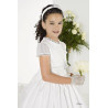 Beautiful White First Holy Communion Dress Style 8728