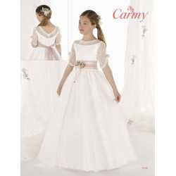 Lovely Ivory First Holy Communion Dress Style 9406