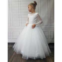 Stunning Handmade First Holy Communion Dress Style ARLETTA BIS