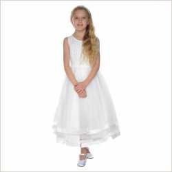 Beautiful Ivory Flower Girl Dress from Sevva Style JORJA