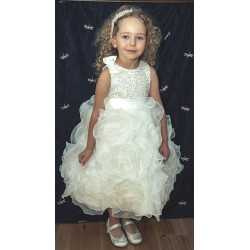 Ivory Sevva Flower Girl Dress Style PRINCESS