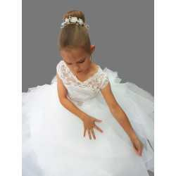 Beautiful Handmade First Holy Communion Dress Style LAURA