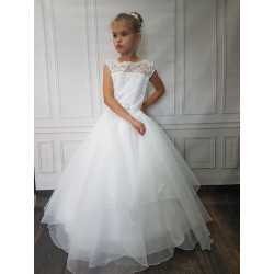 Beautiful Handmade First Holy Communion Dress Style LAURA