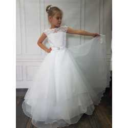 Beautiful Handmade First Holy Communion Dress Style LAURA