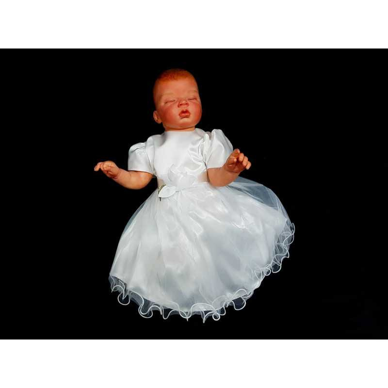 Simple White Christening Dress Style ANGELA