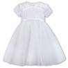 Sarah Louise Ivory Christening Dress Style 070102-1