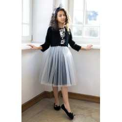 Ivory/Black Confirmation/Special Occasion Dress Style 23/J/18