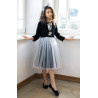 Ivory/Black Confirmation/Special Occasion Dress Style 23/J/18