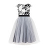 Ivory/Black Confirmation/Special Occasion Dress Style 23/J/18