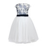 Navy/Ivory Confirmation/Special Occasion Dress Style 11/J/18