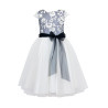 Navy/Ivory Confirmation/Special Occasion Dress Style 11/J/18