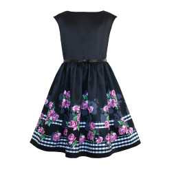 Black/Pink Confirmation/Special Occasion Dress Style 25/J/18