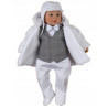 6 PCS CHRISTENING SUIT&JACKET VICTOR GREY